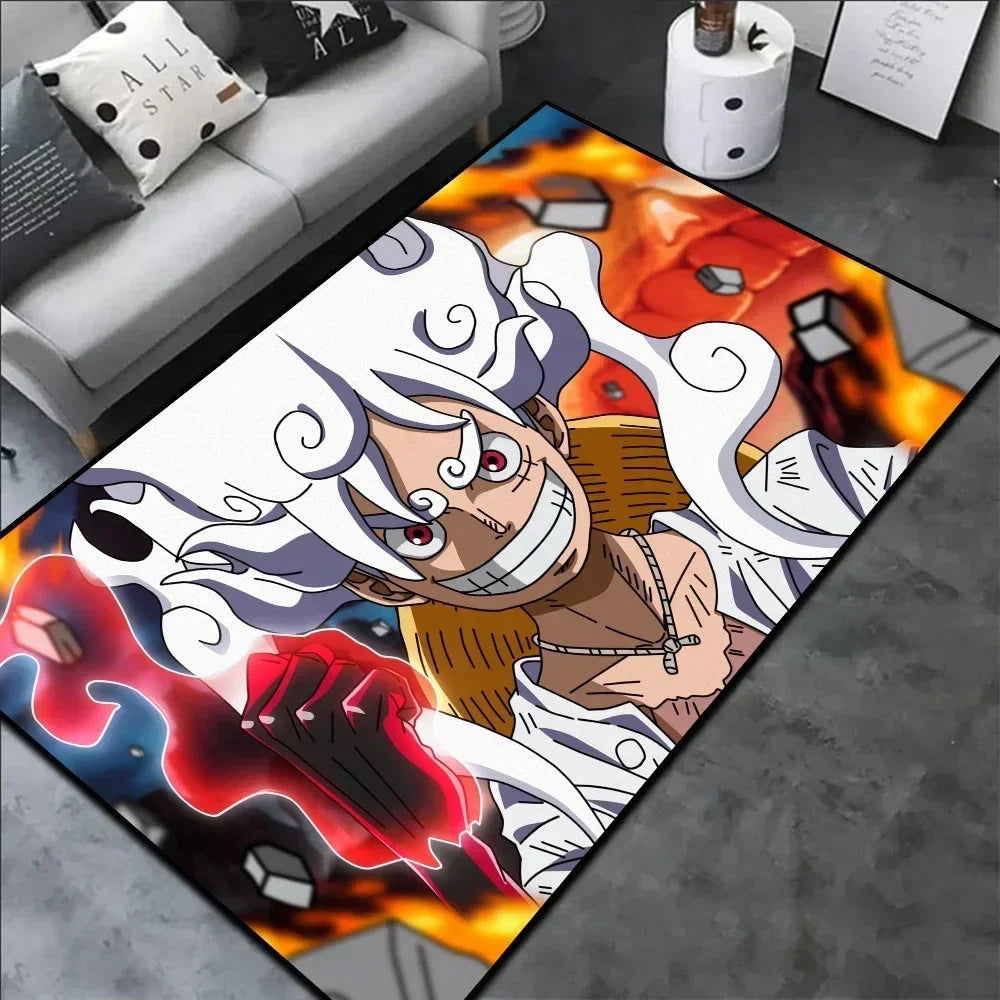 Luffy Gear 5 Floor Mats