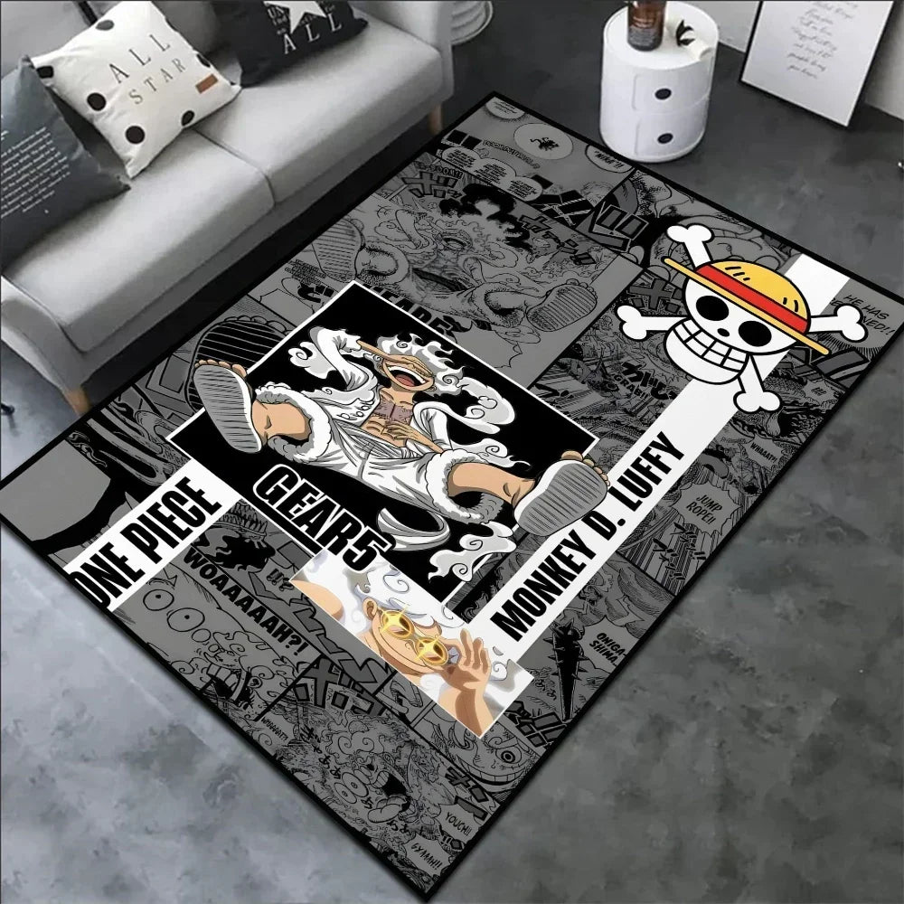 Luffy Gear 5 Floor Mats