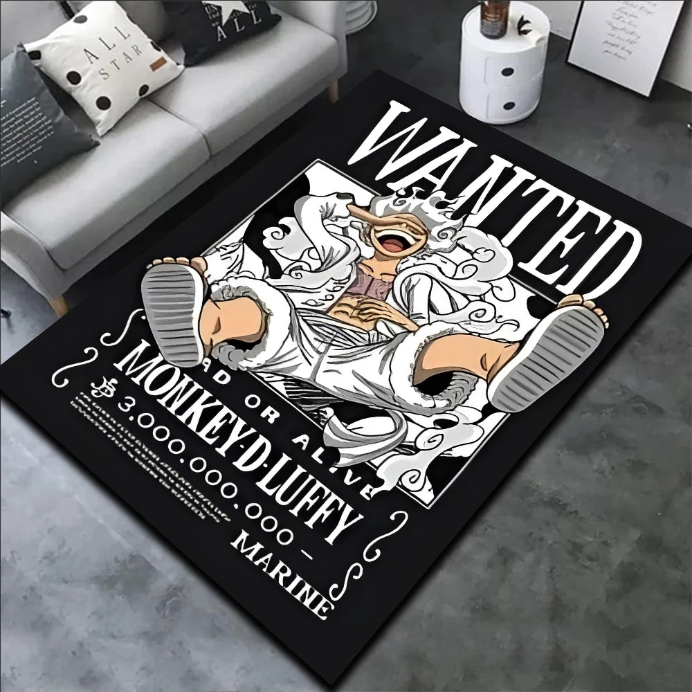 Luffy Gear 5 Floor Mats