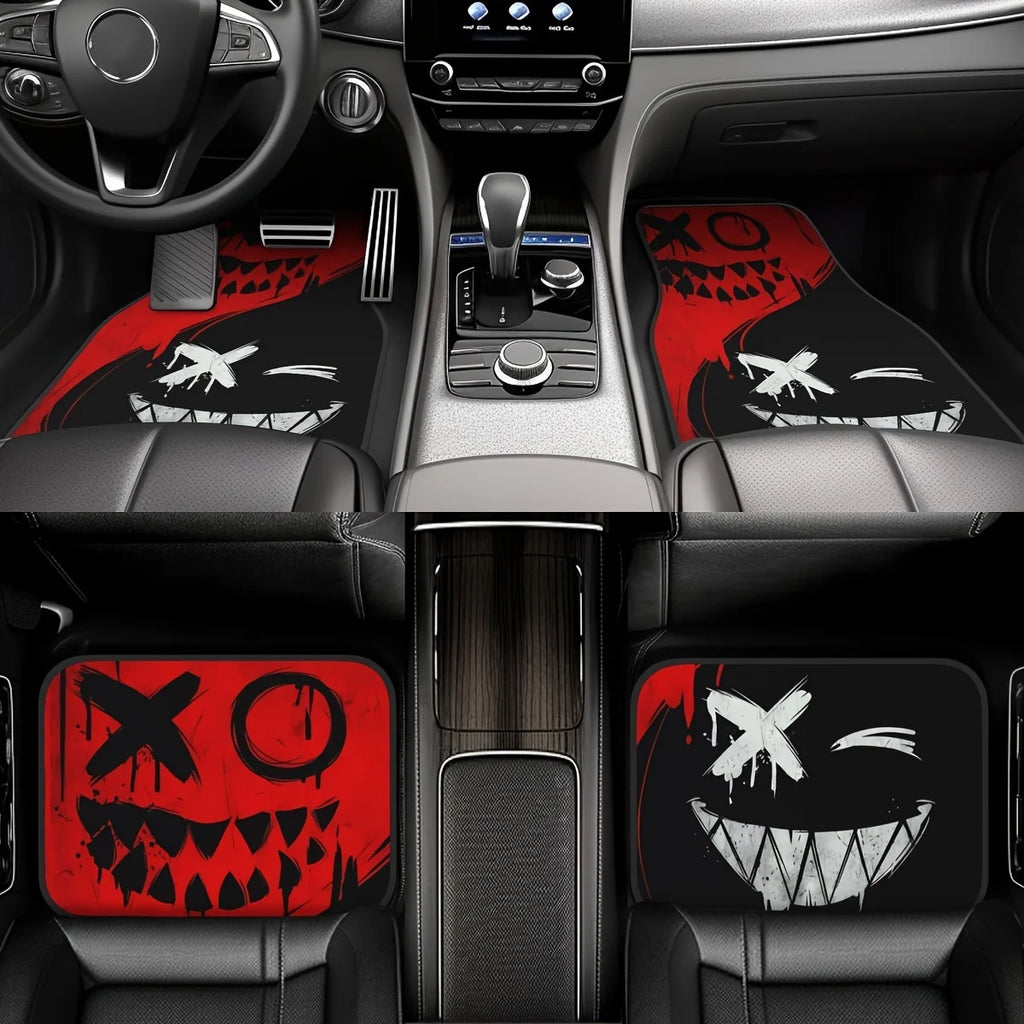Spooky Design Car Floor Mats