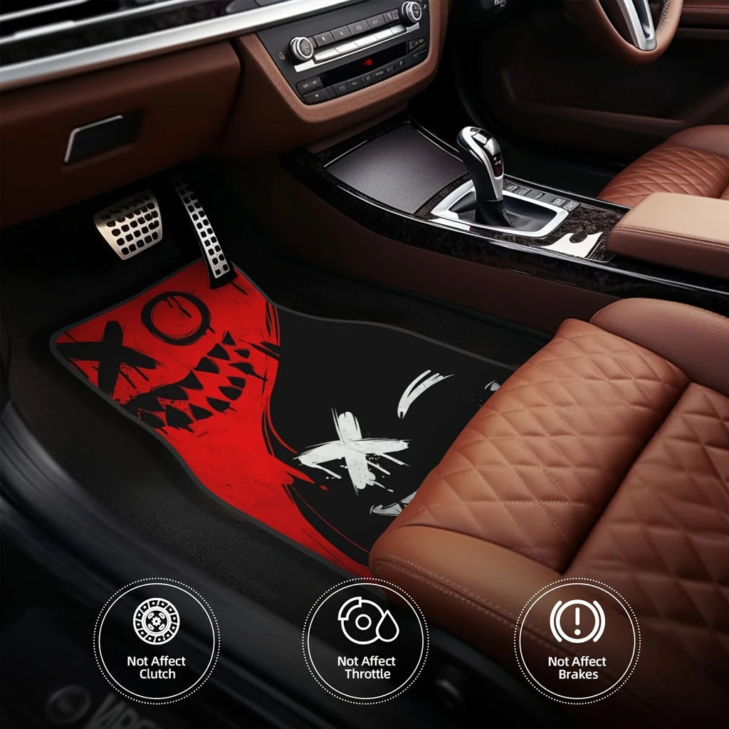 Spooky Design Car Floor Mats
