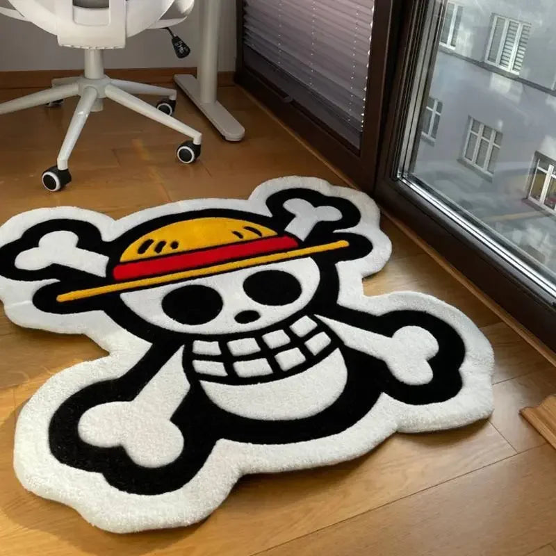 One Piece Straw Hat Carpet Mat