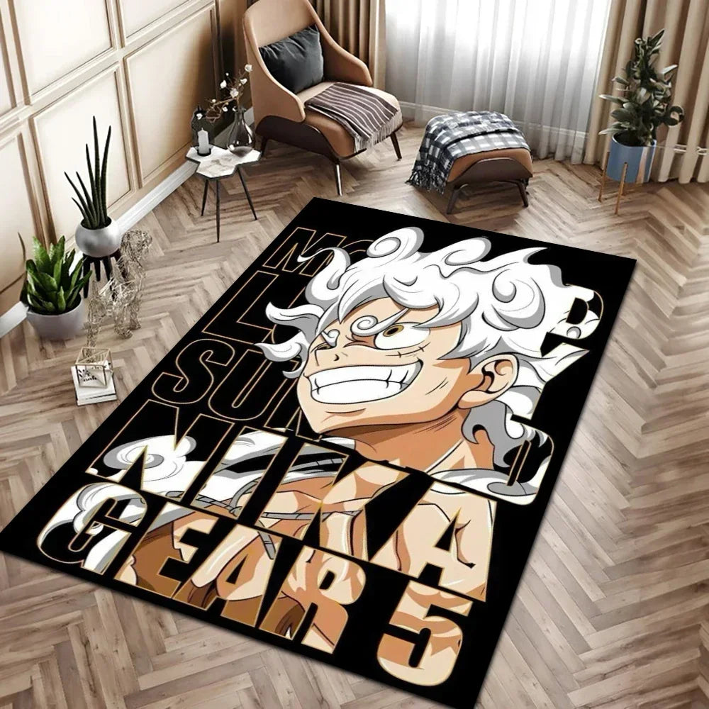 Luffy Gear 5 Floor Mats