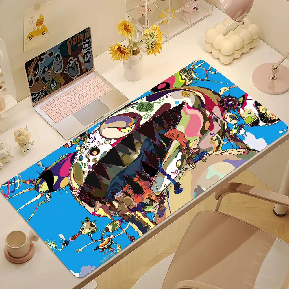 Fashion M-Murakamis T-Takashi Art Mouse Pad Non-slip Thickened MousePad Large Writing Lockedge Office Student Gaming Cushion - product image 19