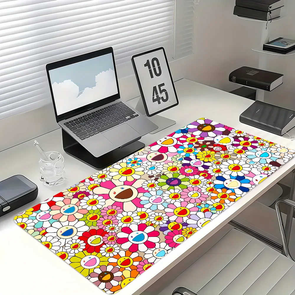 Fashion M-Murakamis T-Takashi Art Mouse Pad Non-slip Thickened MousePad Large Writing Lockedge Office Student Gaming Cushion - product image 2