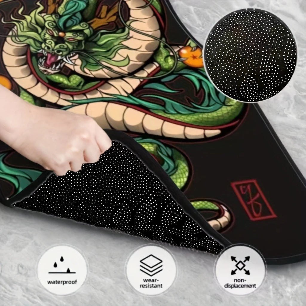 4pcs Dragon King Design Car Mats