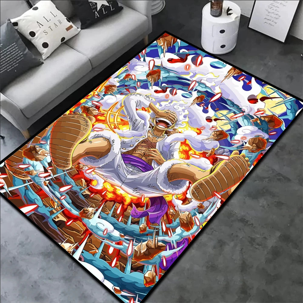 Luffy Gear 5 Floor Mats