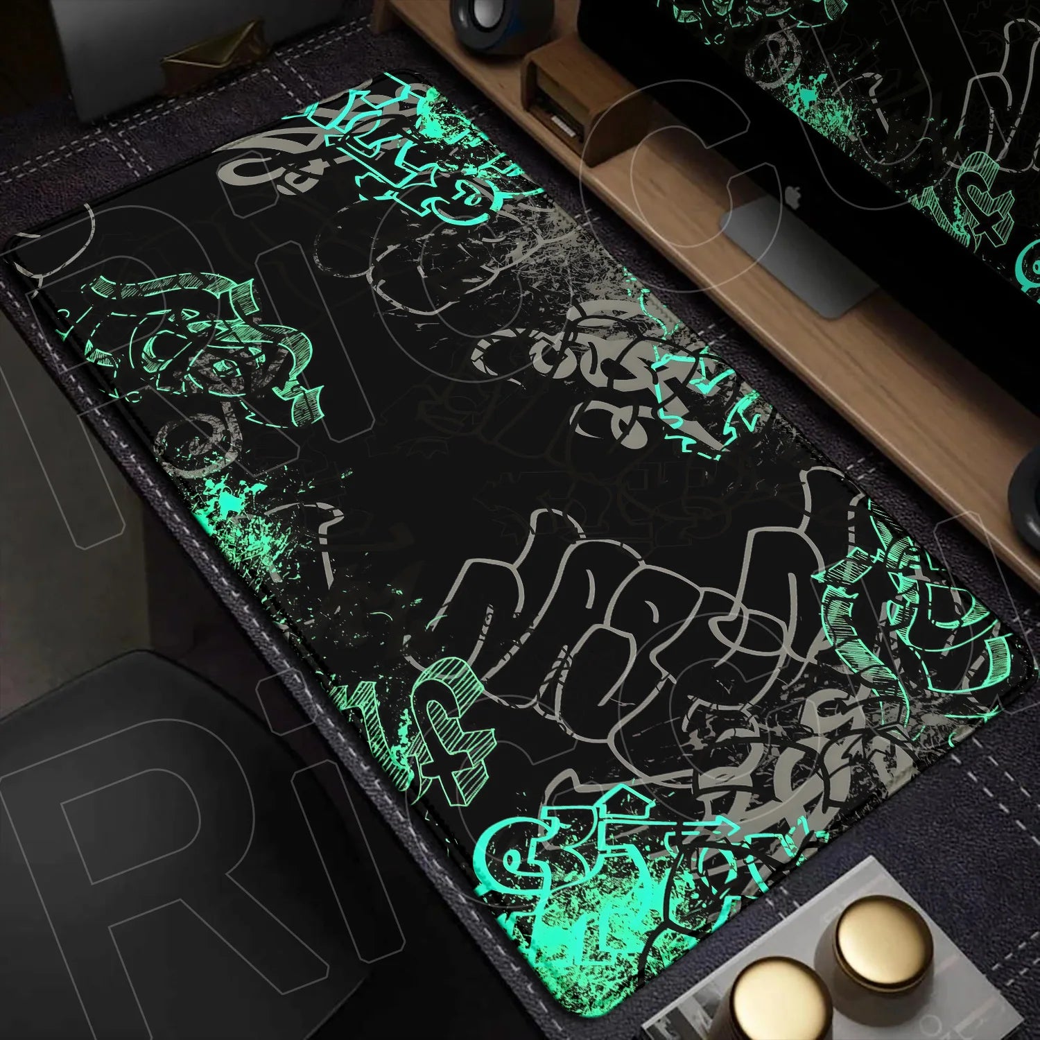 Street Graffiti Art Desk Mat