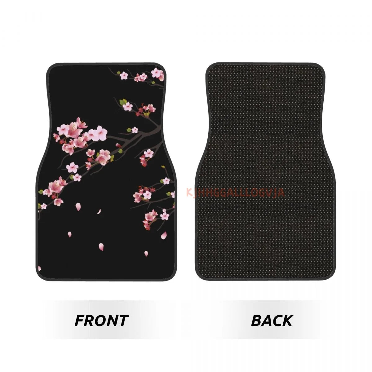 Japanese Sakura Branch 4PCS Crystal Car Mats