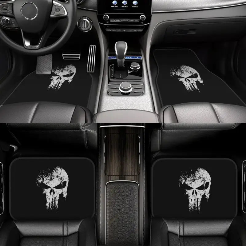 Skeleton Skull Car Floor Mats Set of 4 Pieces - product image 6