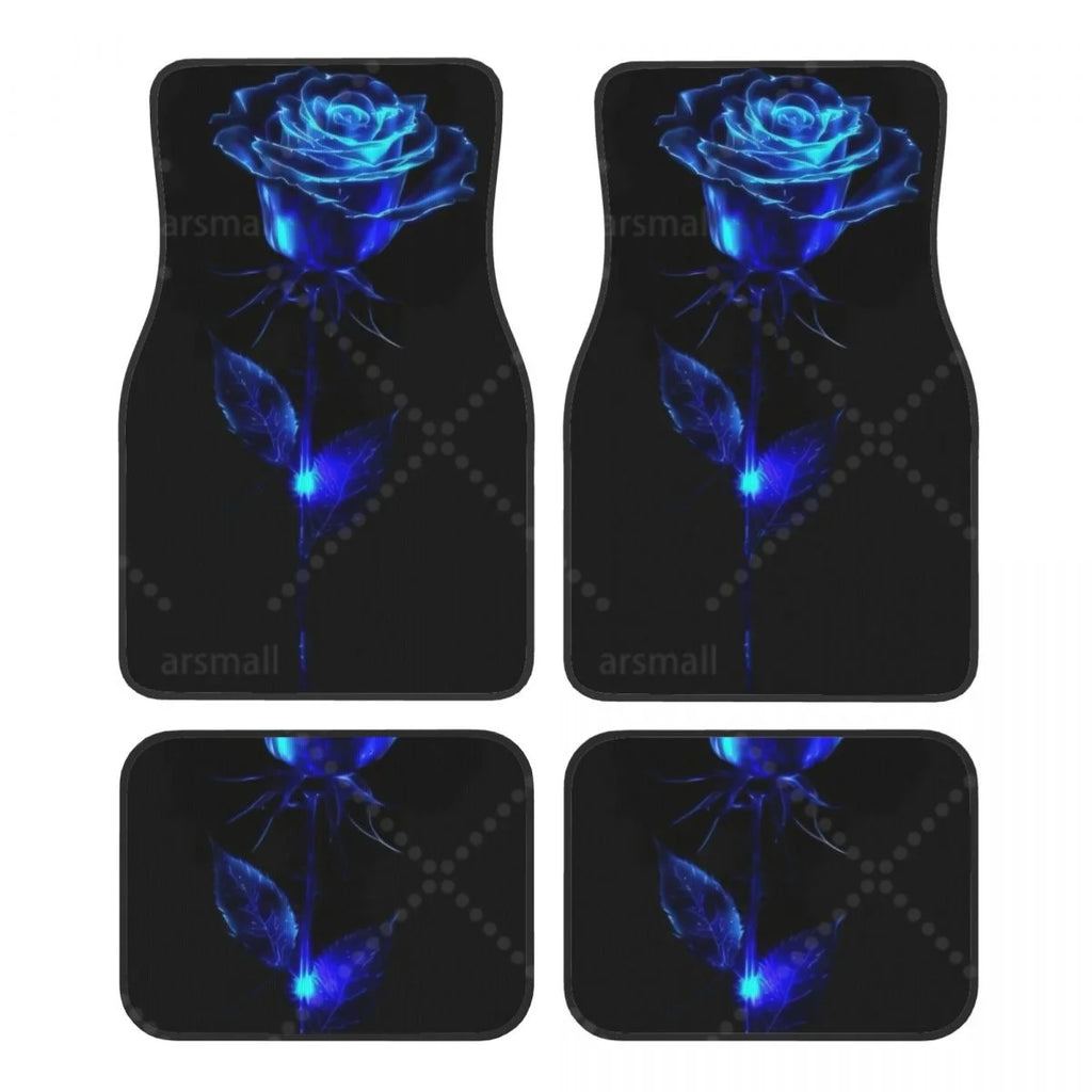 Rose Printed Car Floor Mats Set of 4 Pieces - product image 7
