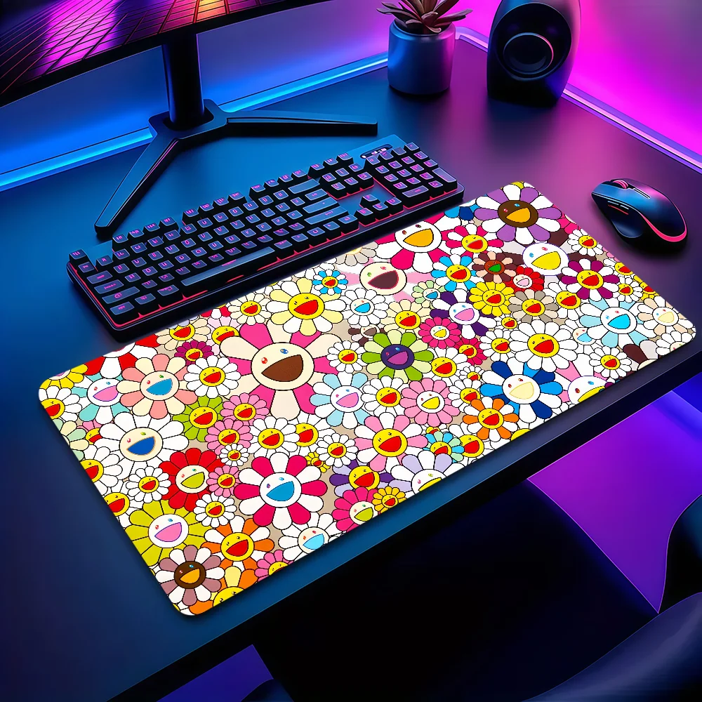 Fashion M-Murakamis T-Takashi Art Mouse Pad Non-slip Thickened MousePad Large Writing Lockedge Office Student Gaming Cushion - product image 1
