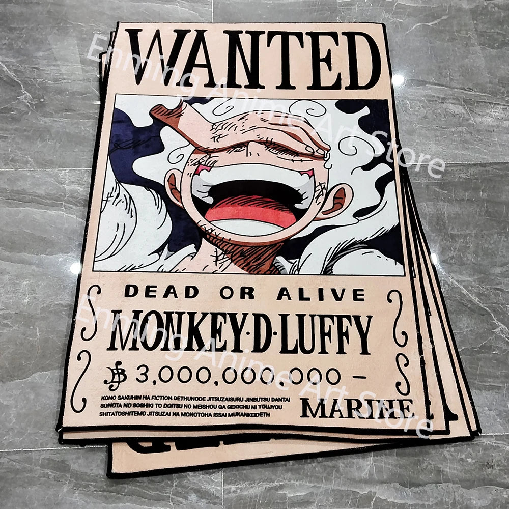 One Piece Wanted Luffy Gear 5 Floor Mat