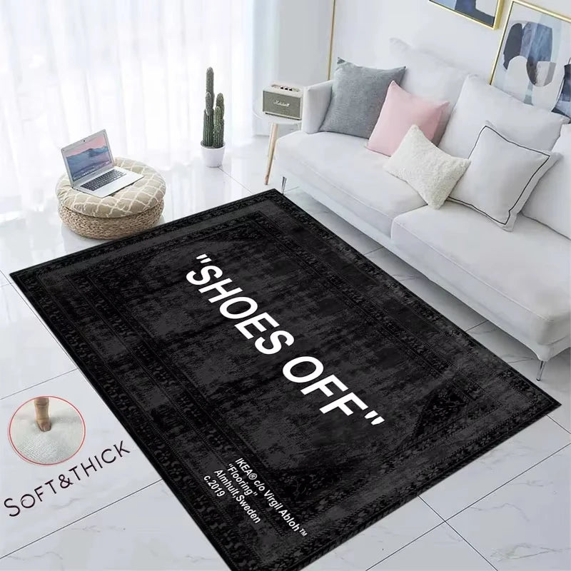 Shoes Off Floor Mat