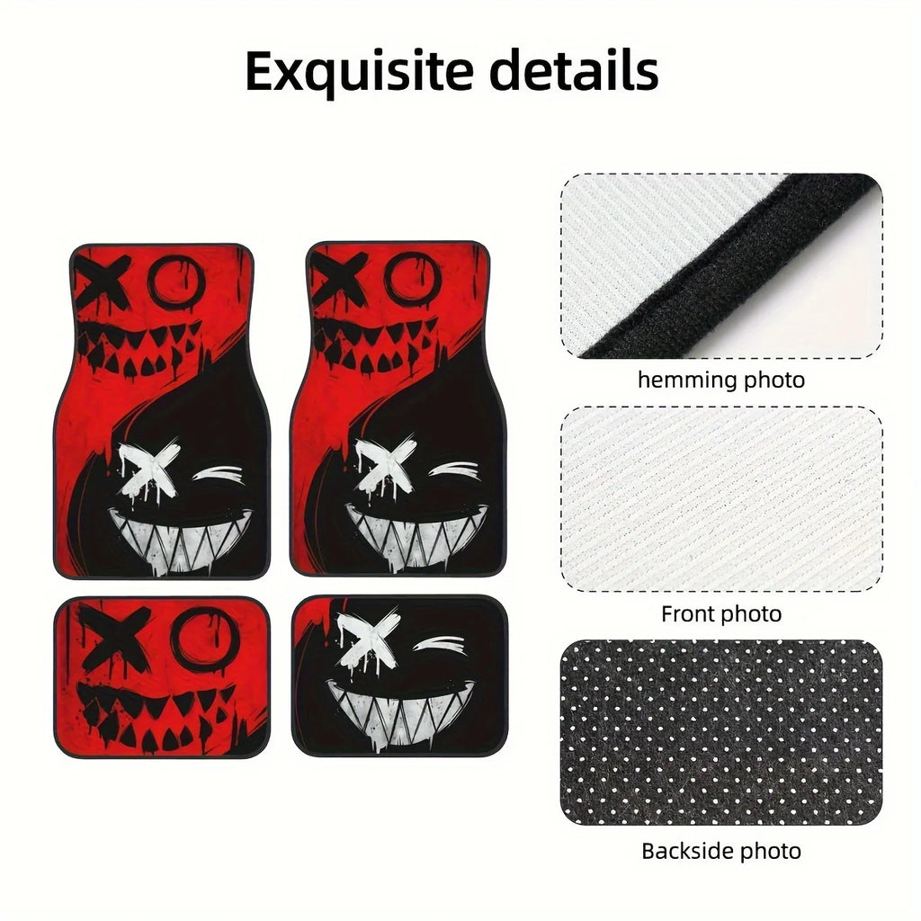 Spooky Design Car Floor Mats