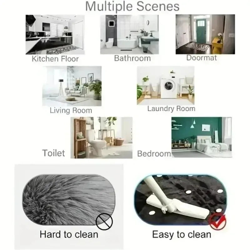 Luxurious Marble Floor Mat