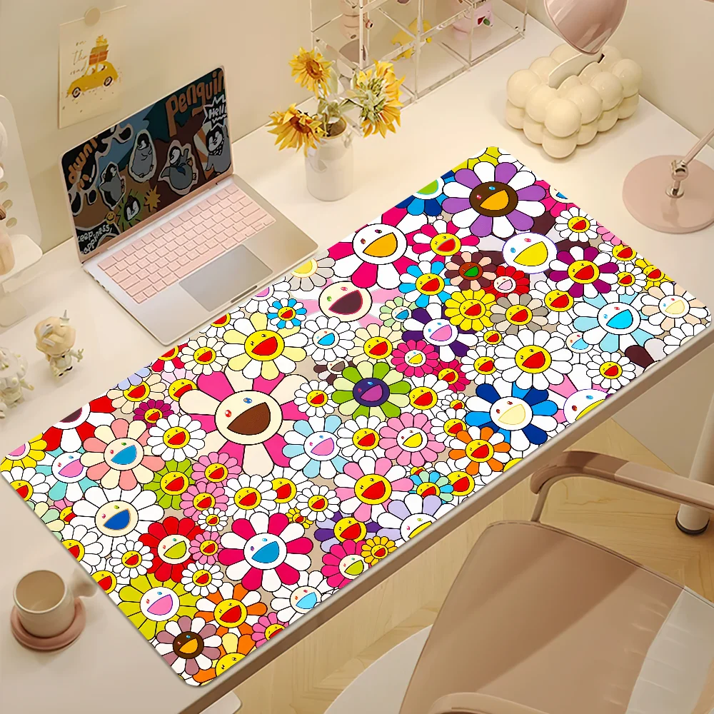 Fashion M-Murakamis T-Takashi Art Mouse Pad Non-slip Thickened MousePad Large Writing Lockedge Office Student Gaming Cushion - product image 12