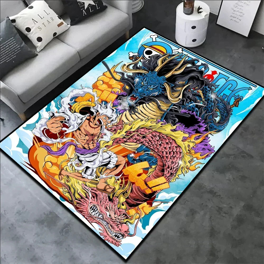 Luffy Gear 5 Floor Mats