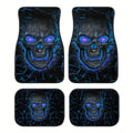 Cool Skull Design 4pcs Car Floor Mat - product image 5