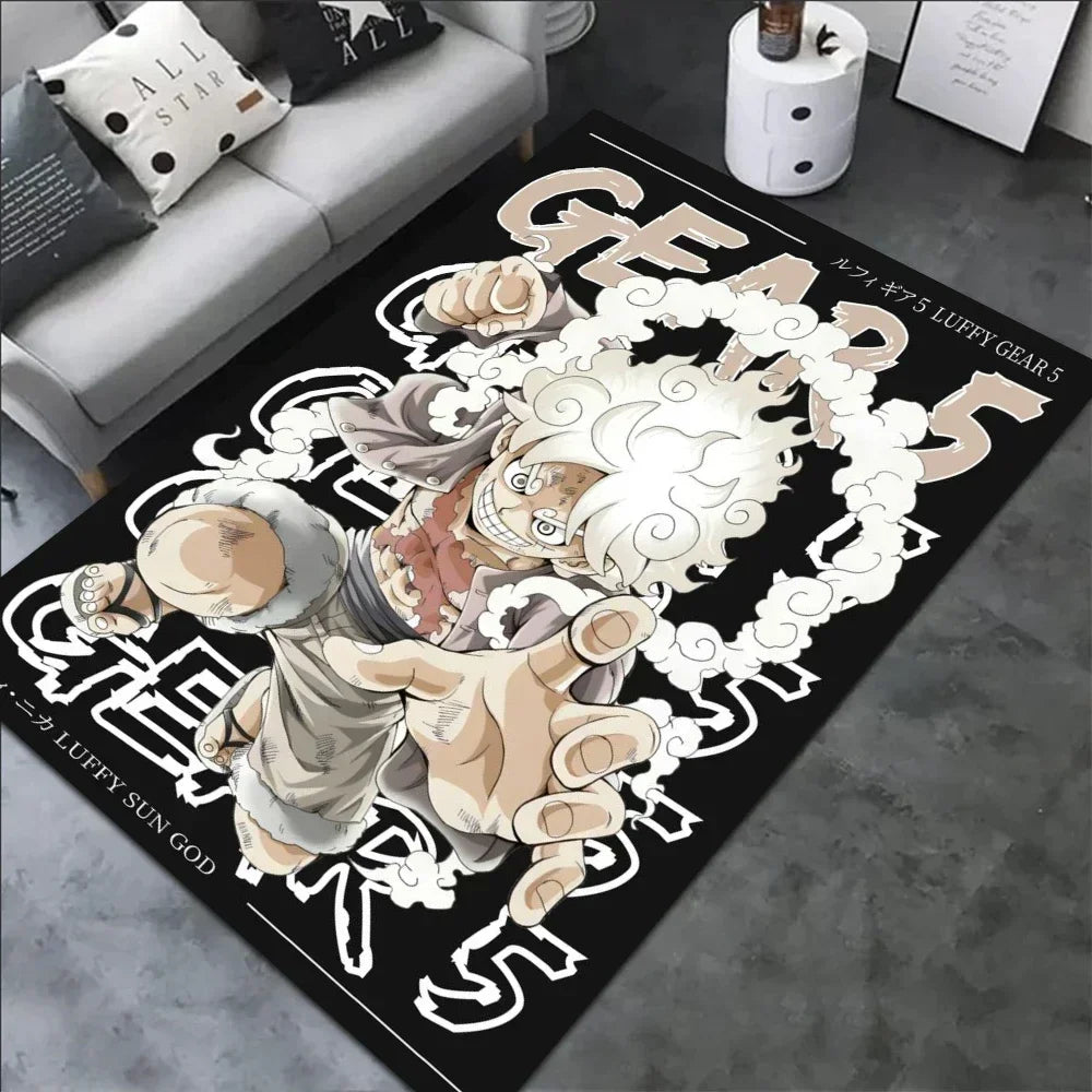 Luffy Gear 5 Floor Mats