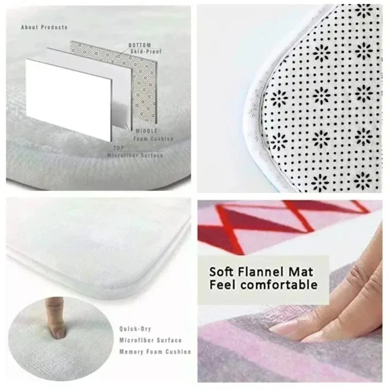 Luxurious Marble Floor Mat