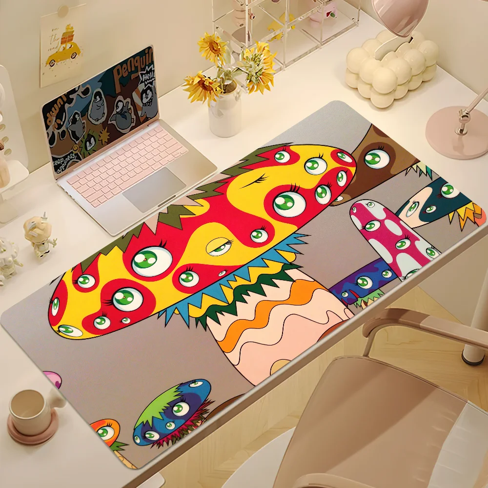Fashion M-Murakamis T-Takashi Art Mouse Pad Non-slip Thickened MousePad Large Writing Lockedge Office Student Gaming Cushion - product image 14