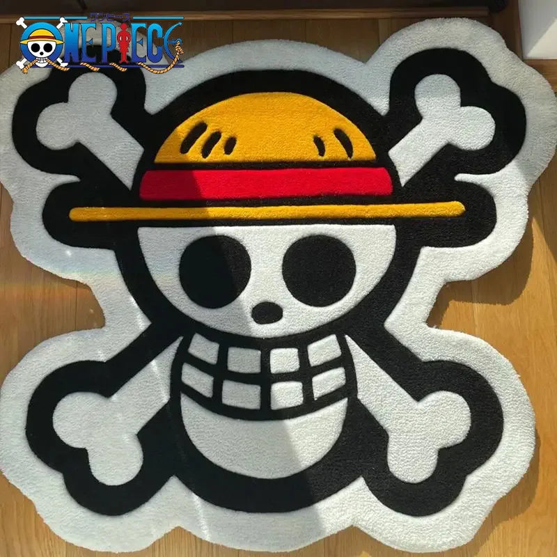 One Piece Straw Hat Carpet Mat
